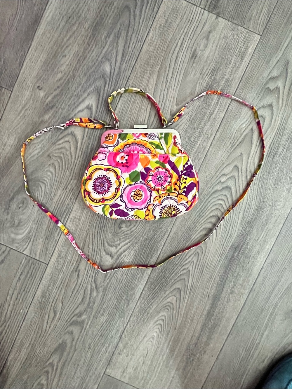 Vera Bradley Crossbody Bag - Pink Floral